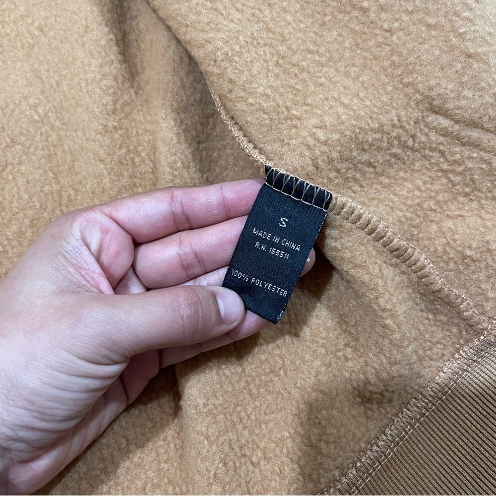 Aeropostale Women's Tan Zip-Up Sweater - Picture 4 of 4